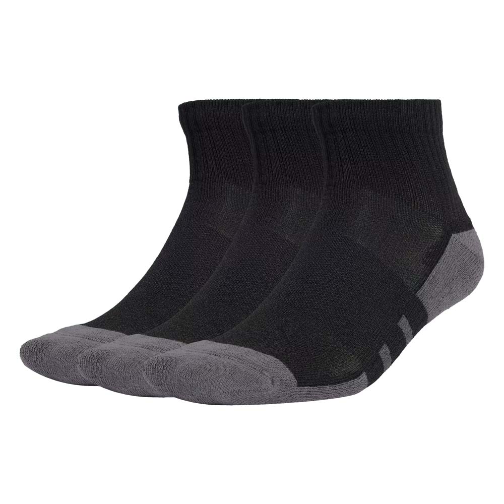 Adidas Low Socks (3 Pairs) (Black)