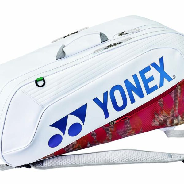 Yonex Expert Racket Bag (6 Pcs) (White) (2026)