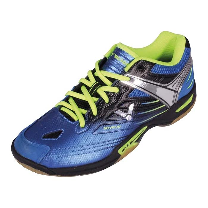 Victor Mens SH-A920-F Indoor Court Shoe EX-DISPLAY No Box (Blue/Black) - Size: 8 UK